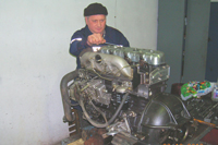 Engines repairing