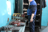 Hydraulic distributors repairing